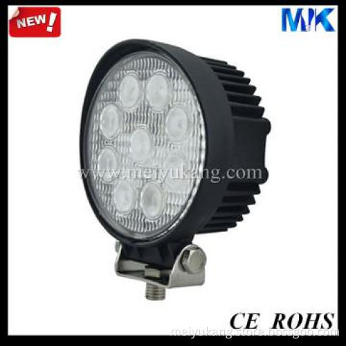 9pcs 27W 10-30V DC Work Light LED of Road Track Jeep Car Boat
